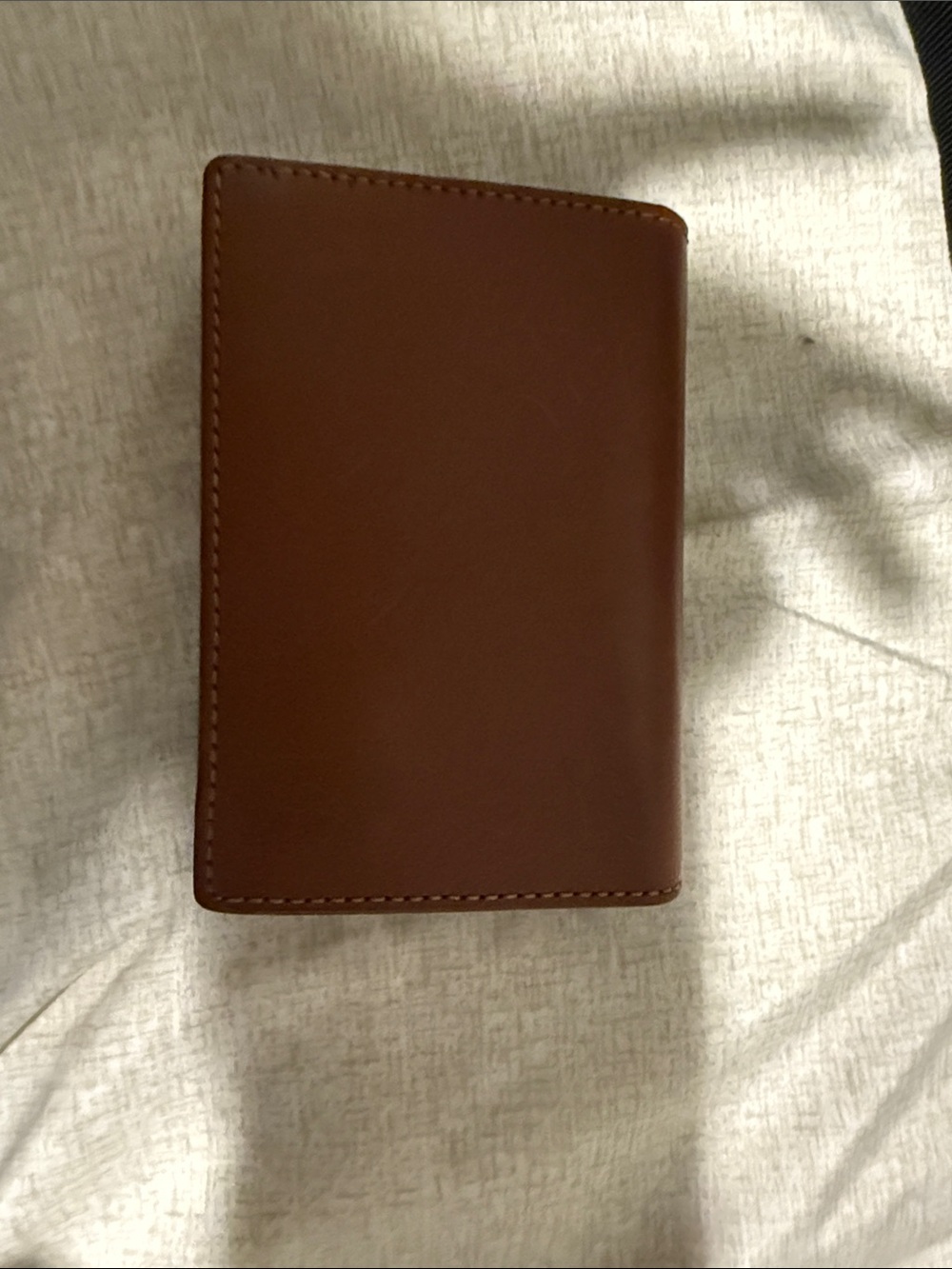 Coach Men's Card Holder in Saddle Brown Leather - Picture 4 of 4